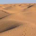 dunes du Grand Erg Oriental près de Ksar Ghilane, Sud tunisien