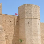 ribat de Monastir, murailles et tour vues de l'extérieur